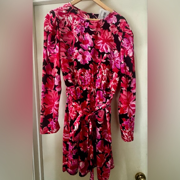 Fraiche By J Dresses & Skirts - Fraiche Vibrant Floral Long Sleeve Mini Dress size X-Large